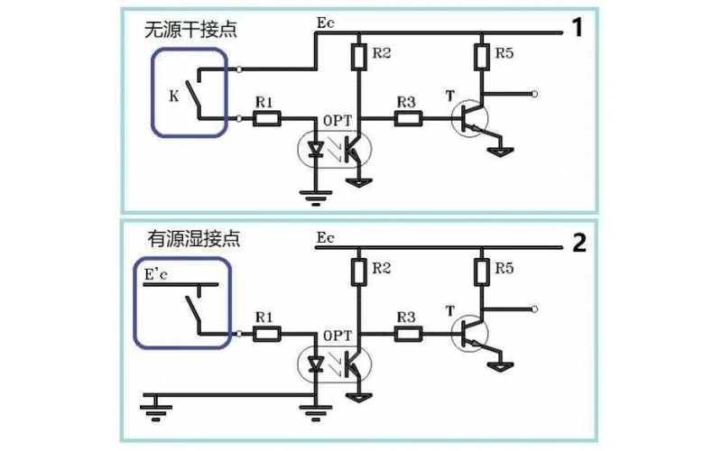 仪表信号、有源信号、无源接点和有源接点的区别